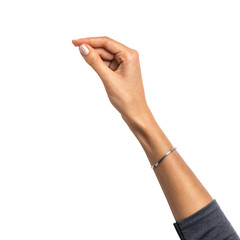 Elegant hand gesturing for exquisite product placement