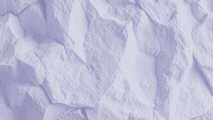 Fototapeta premium Stunning rough rock texture in dreamy lavender backgrounds and a touch of modern elegance design project