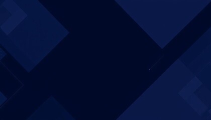 Obraz premium Dark navy blue abstract banner background with geometric patterns , dark background, modern