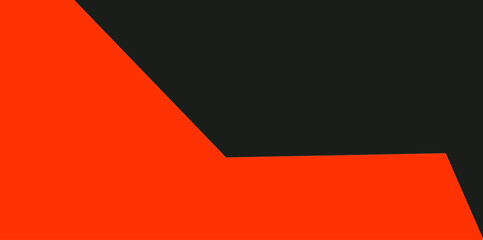 Sharp Geometric Red Border on Black Vector Illustration. Angular red geometric shape framing the bottom of a black canvas.