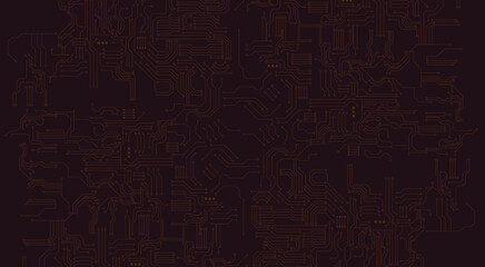 Abstract background with technology circuit board texture. Electronic motherboard illustration. Beautiful concept. Vector illustration