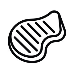 Obraz premium Sugar Dispenser Outline Vector Illustration