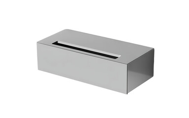 Fototapeta premium Tissue box on white isolated on transparent background