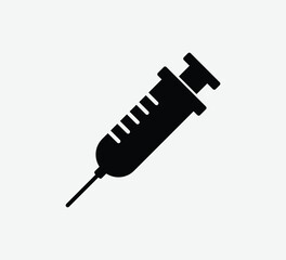 Syringe Icon &ndash; Medical Injection Symbol