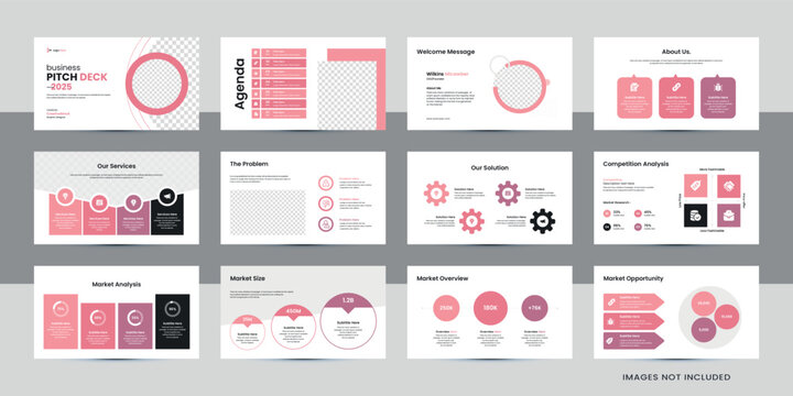 Business Pitch Deck Presentation Template