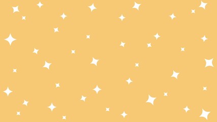 キラキラ背景02(回転) _多め・オレンジ