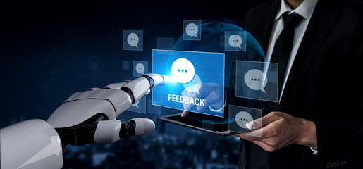 AI processes customer feedback and reviews to provide insights, sentiment analysis, and suggestions for service improvement and better user experience Vouch