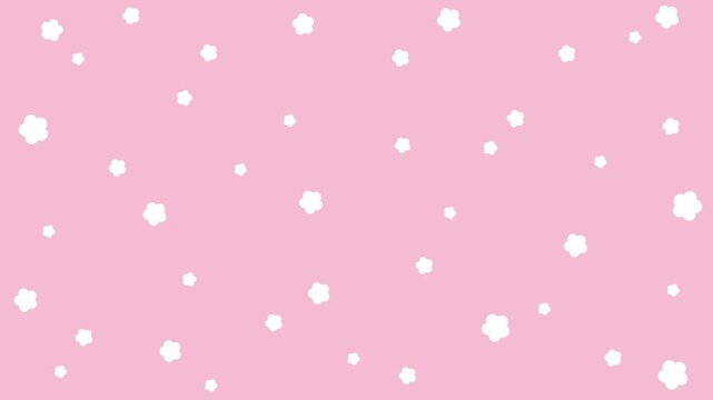花背景02(回転) _多め・ピンク