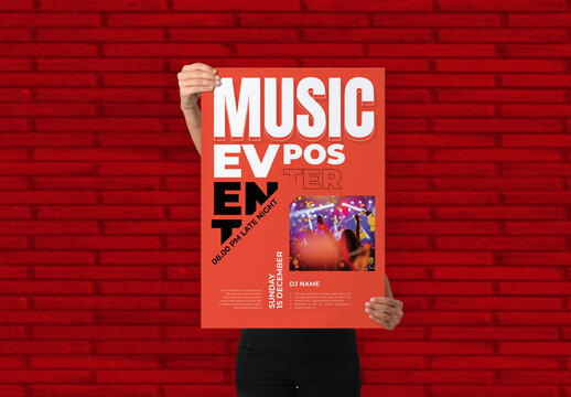Music Event Poster Template