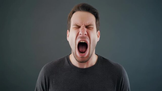 Footage of a person giving a wid