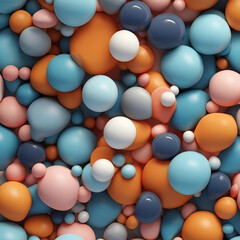 Modern geometric 3D abstract background