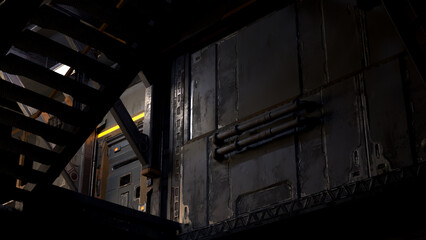 闇市_錆びた未来 © タラコおにぎり