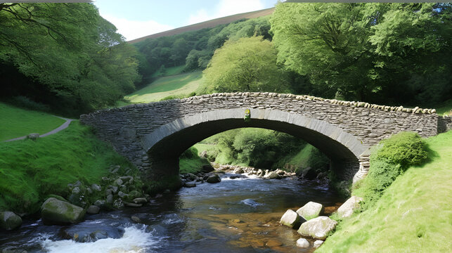 packhorse bridge, exmoor