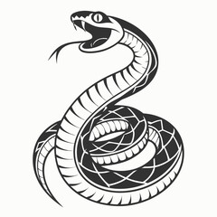 Fototapeta premium snake vector illustration