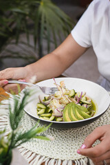 Aguachile verde de camarón