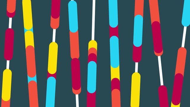 4K Animated Colorful Wavy Splines Background | Vibrant Wavy Spline Motion Footage | Colorful Fluid Lines Abstract Animation | Dynamic 4K Wavy Spline Flow Backdrop | Bright Multicolor Curved Splines