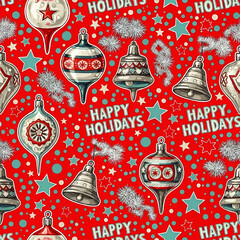 Abstract background featuring flowing, swirling, and textured red fabric with light and shadow.