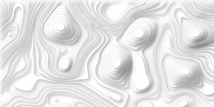 Abstract topography pattern seamless lines sea map modern design white background. Abstract digital topographic contour map concept space geometric strip grid line. Natural discovery of maps.	