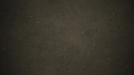 Seamless loop of dark muted sepia tone grunge background with flickering dust scratches noise and old vintage film grain overlay