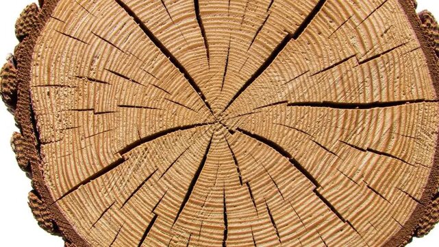 Wood Grain Texture Montage: Natural Pattern Displaying Annual Rings in Detailed Arrangement
