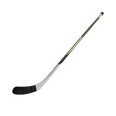 ice hockey stick isolated on white