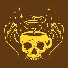 Mystical Skull Coffee