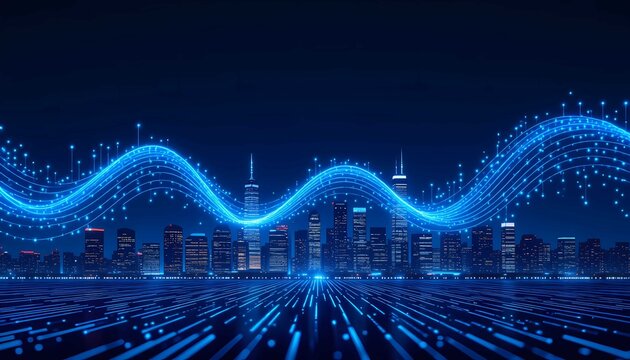 Technology powered smart city; finance and business technology driving future growth and innovation