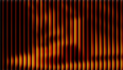 Abstract background with vertical orange and brown stripes with soft light and shadow effects creating a warm and inviting atmosphere