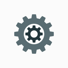 Fototapeta premium gear, cog, mechanical, engineering, automation, machinery, industrial, technology, machine, settings, system, hardware, industry, mechanism, cogwheel, wheel, component, process, vector, icon, illustra