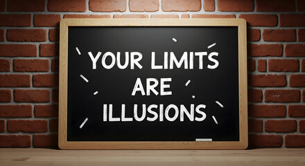 Unleash your potential, break free from self-imposed barriers and achieve extraordinary success with this motivational message