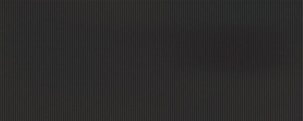 Panorama of Black Corrugated metal background and texture surface or galvanize steel