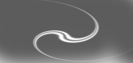 Dynamic White Energy Flow on Dark Gray