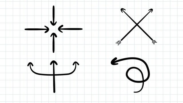 Infographic Hand Drawn Arrows