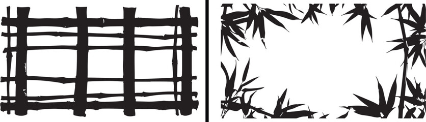 bamboo plant art, nature design sketch, eco greenery outline, line art bamboo vector, asian culture pattern, botanical leaf illustration, plant lifestyle art, environmental harmony drawing, natural de