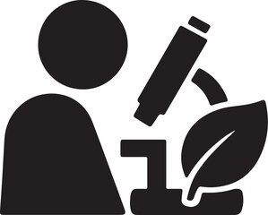 Vector illustration of makeup brushes set icon