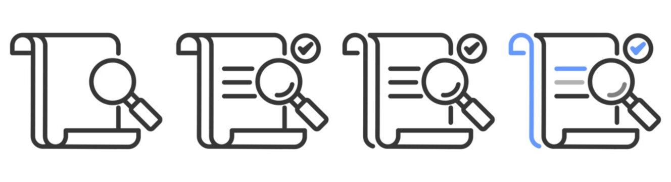 The Ultimate norm Styles with Variations Line of icon set vector illustration