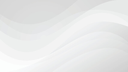 white background luxury curve shape modern banner design