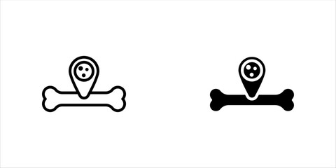 Bone marrow glyph icon set. Surgical medicine. Thin line customizable illustration. Contour symbol. Vector isolated outline drawing. eps 10