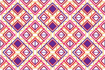 Tribal pattern Geometric ethnic oriental seamless pattern traditional Design for background,carpet,wallpaper,clothing,wrapping,Batik,fabric,Vector illustration.embroidery style.