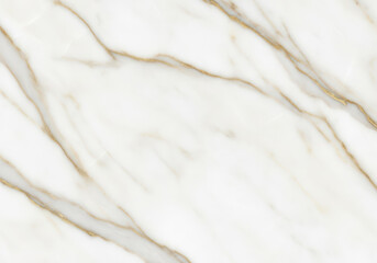 Elegant white marble texture with golden veins, creating a luxurious and sophisticated surface pattern