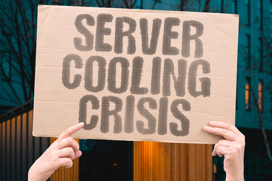 "Server Cooling Crisis" Tech facilities strain regional reservoirs. SERVER. COOLING. CRISIS. TECH. RESERVOIRS.