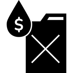 Oil Solid Icon