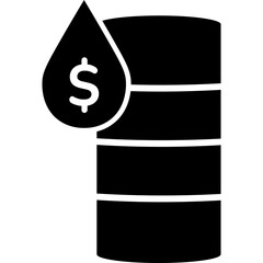 Oil Solid Icon