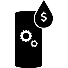 Oil Solid Icon