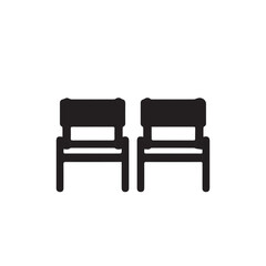 Fototapeta premium Two empty chairs