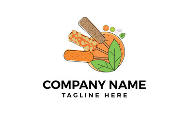 Japanese Foods Logo design ideas.