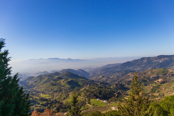 Izmir City Panorama from Mountains