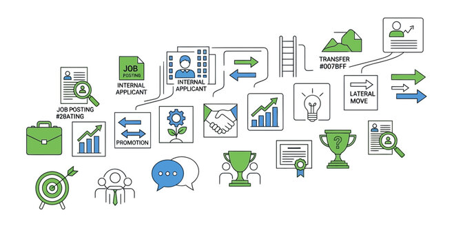 Internal Job Mobility and Advancement: Promotion, Transfer, and Employee Growth Concepts