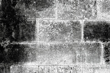 Abstract grunge distressed stone wall texture overlay background design element