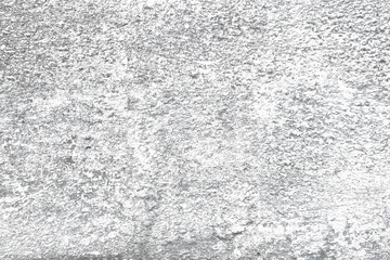 Damaged Dirty Concrete Wall Texture with Grainy Surface on Transparent Background